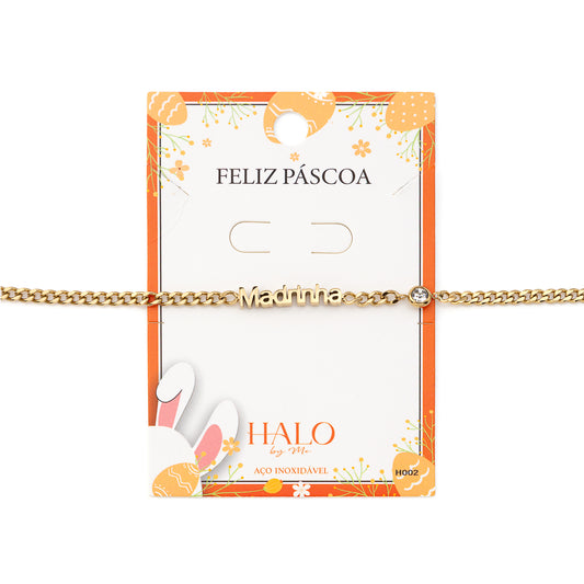 Pulseira Madrinha c/ brilhante