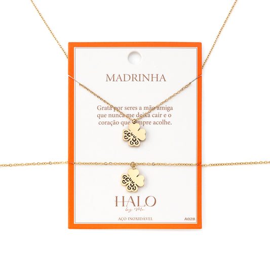 Conjunto Madrinha Trevo