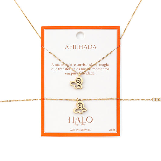 Conjunto Afilhada borboleta